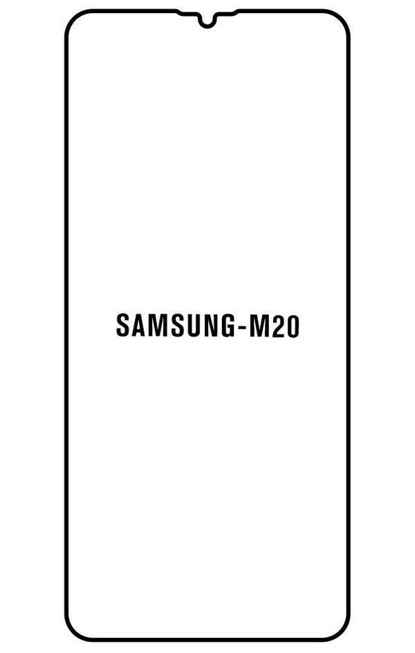Film hydrogel Samsung Galaxy M20 - Film écran anti-casse Hydrogel