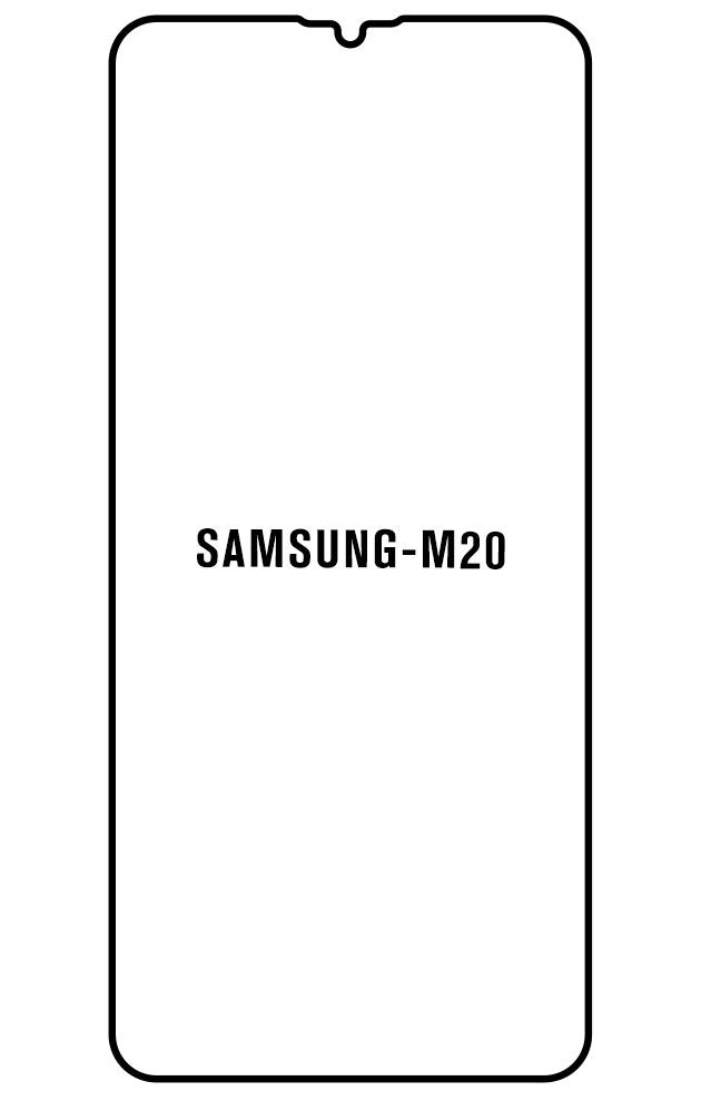 Film hydrogel Samsung Galaxy M20 - Film écran anti-casse Hydrogel
