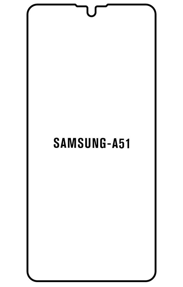 Film hydrogel Samsung Galaxy A51-S - Film écran anti-casse Hydrogel