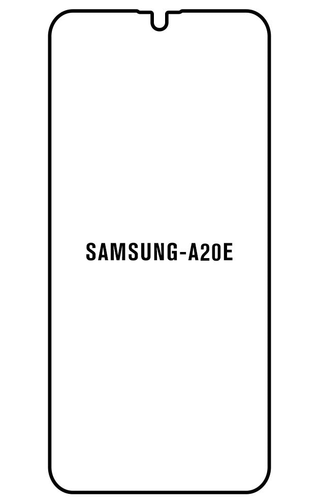 Film hydrogel Samsung Galaxy A20E - Film écran anti-casse Hydrogel