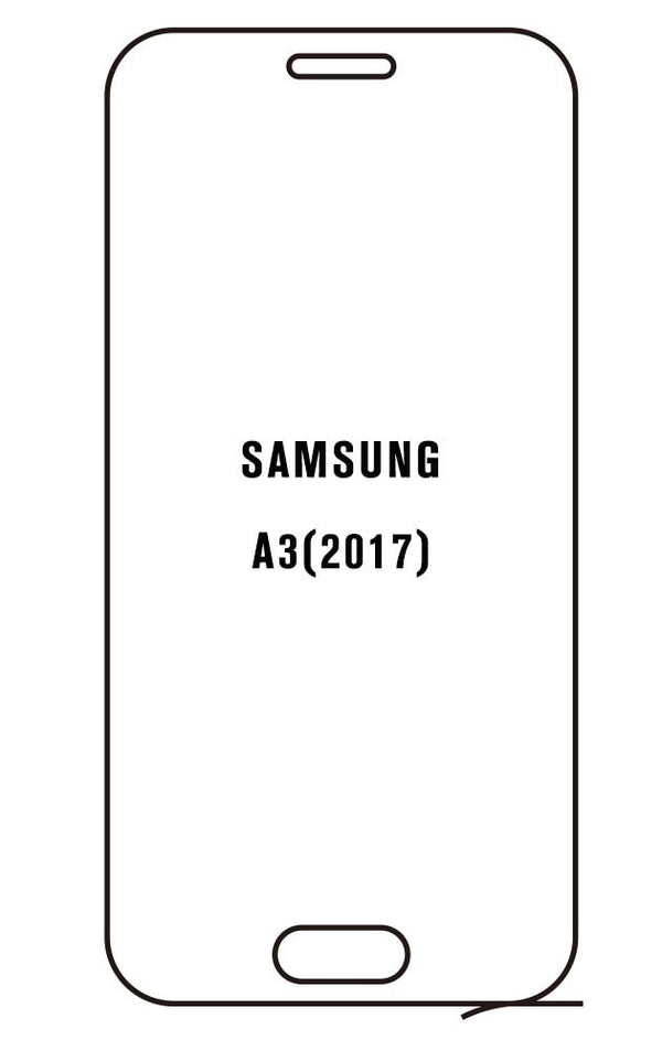 Film hydrogel Samsung Galaxy A3 2017 - Film écran anti-casse Hydrogel