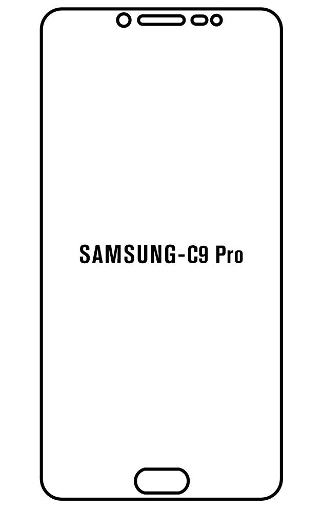 Film hydrogel Samsung Galaxy C9 PRO - Film écran anti-casse Hydrogel