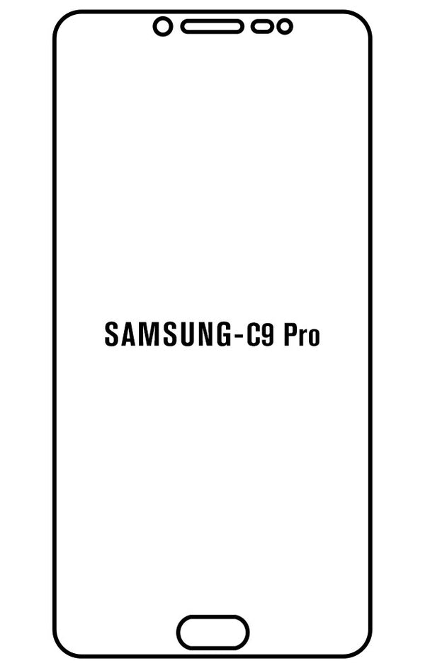 Film hydrogel Samsung Galaxy C9 PRO - Film écran anti-casse Hydrogel