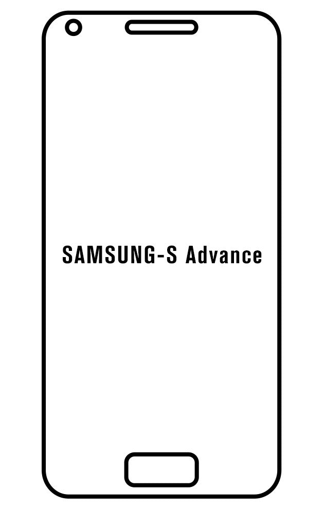 Film hydrogel Samsung Galaxy S Advance - Film écran anti-casse Hydrogel