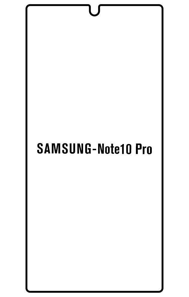 Film hydrogel Samsung Galaxy Note10 Pro - Film écran anti-casse Hydrogel