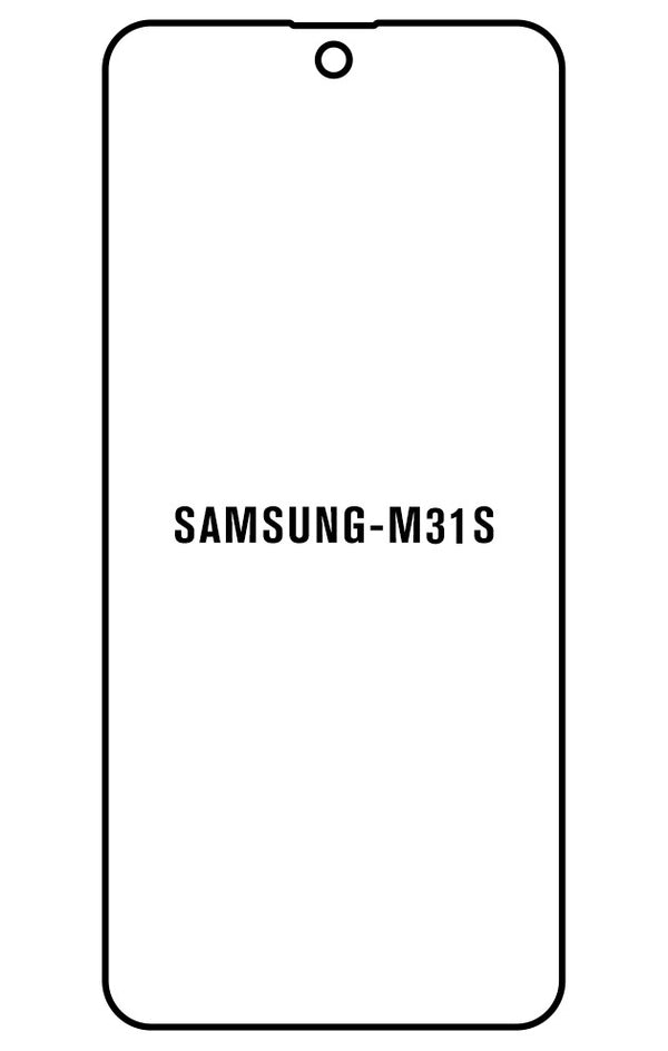 Film hydrogel Samsung Galaxy M31S - Film écran anti-casse Hydrogel
