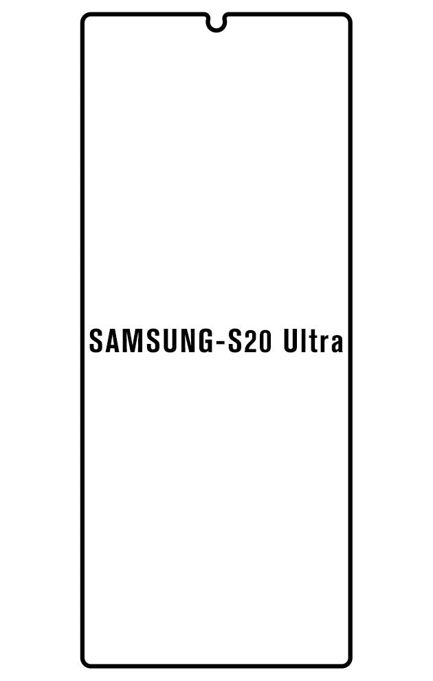 Film hydrogel Samsung Galaxy S20 Ultra 5G-Spain SE - Film écran anti-casse Hydrogel