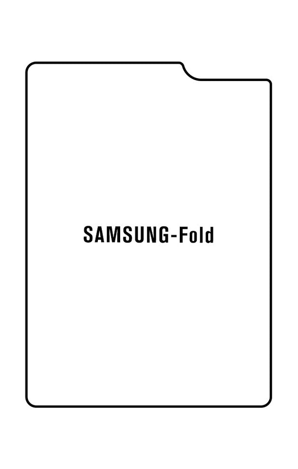 Film hydrogel Samsung Galaxy Fold - Film écran anti-casse Hydrogel