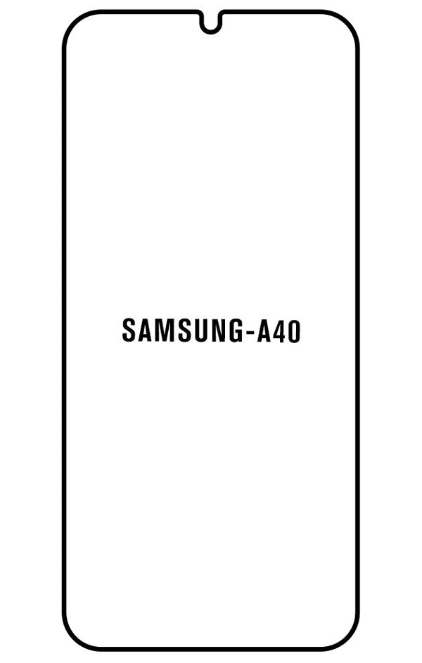 Film hydrogel Samsung Galaxy A40 - Film écran anti-casse Hydrogel