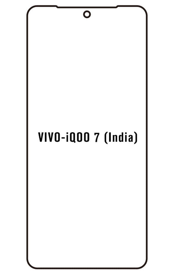 Film hydrogel Vivo iQOO7 (India) - Film écran anti-casse Hydrogel