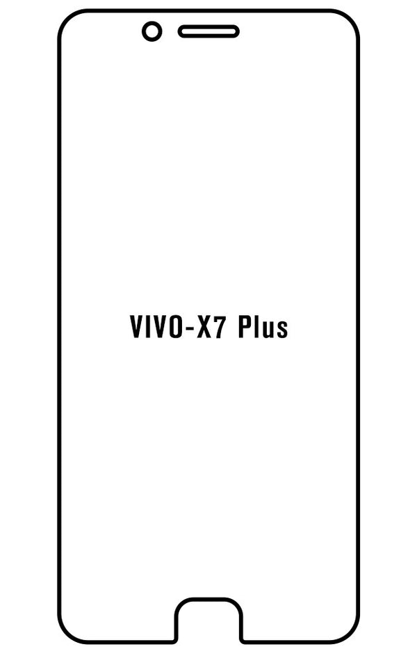 Film hydrogel Vivo X7 Plus - Film écran anti-casse Hydrogel