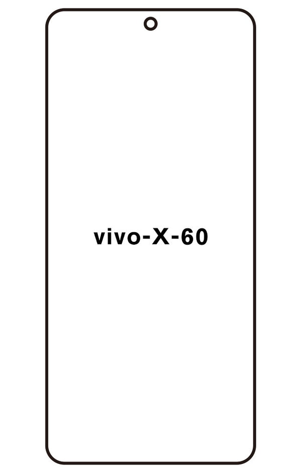 Film hydrogel Vivo X60 （curved screen edition） - Film écran anti-casse Hydrogel