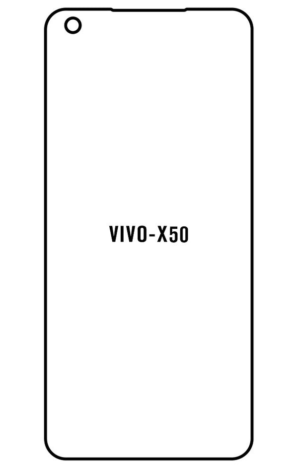 Film hydrogel Vivo X50 - Film écran anti-casse Hydrogel