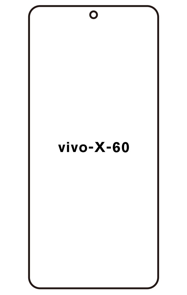 Film hydrogel Vivo X60 5G - Film écran anti-casse Hydrogel