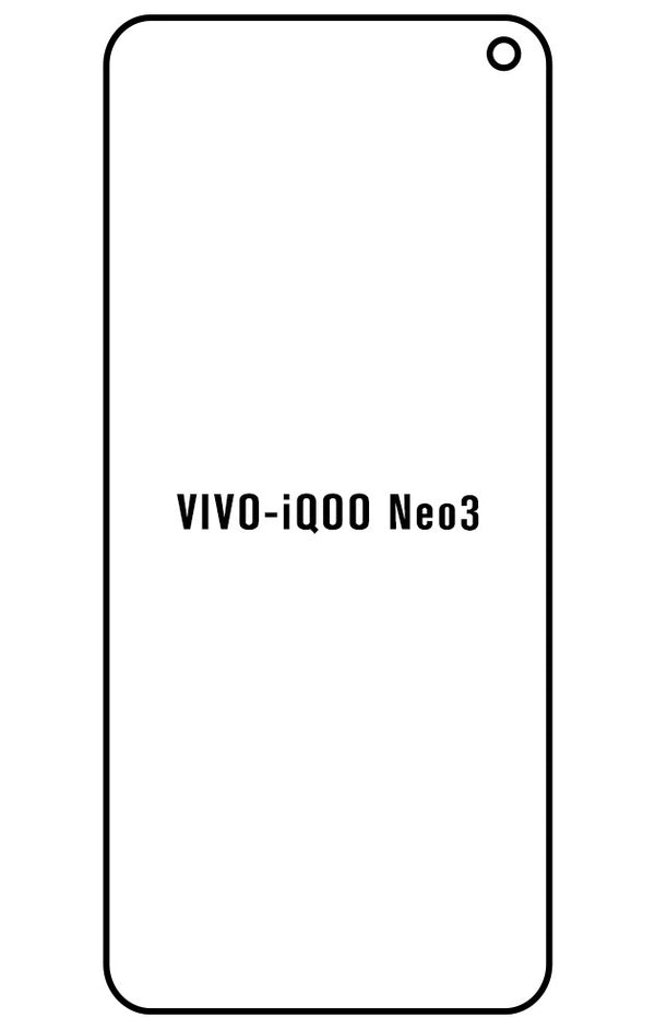 Film hydrogel Vivo iQOO Neo3 5G - Film écran anti-casse Hydrogel