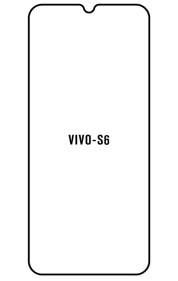 Film hydrogel Vivo S6 5G版 - Film écran anti-casse Hydrogel