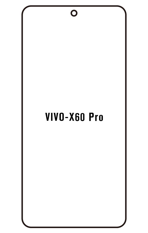 Film hydrogel Vivo X60 Pro (overseas version) - Film écran anti-casse Hydrogel