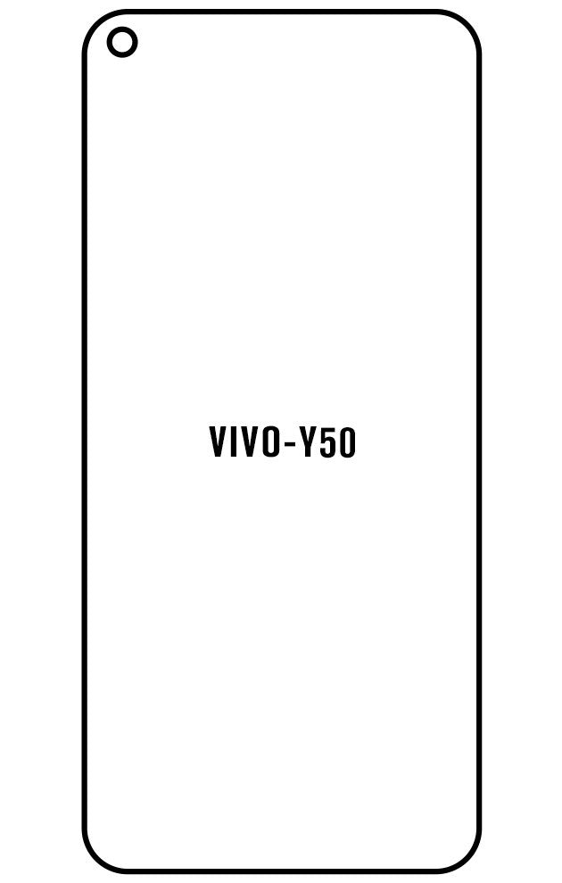 Film hydrogel Vivo Y50 - Film écran anti-casse Hydrogel