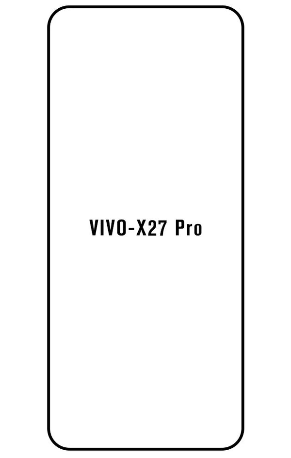 Film hydrogel Vivo X27 Pro - Film écran anti-casse Hydrogel
