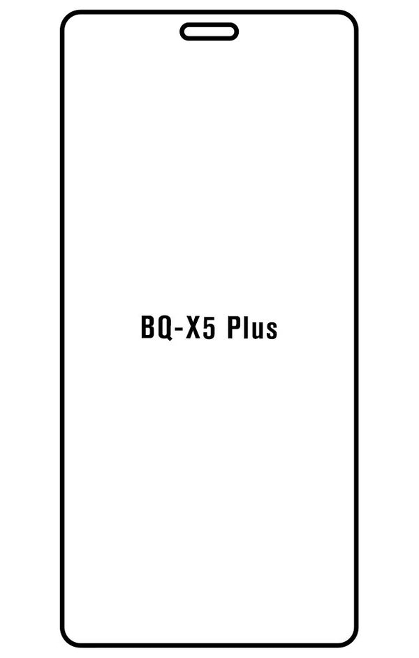 Film hydrogel bq X5 Plus - Film écran anti-casse Hydrogel