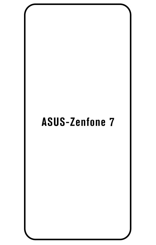 Film hydrogel ASUS Zenfone 7 ZS670KS - Film écran anti-casse Hydrogel