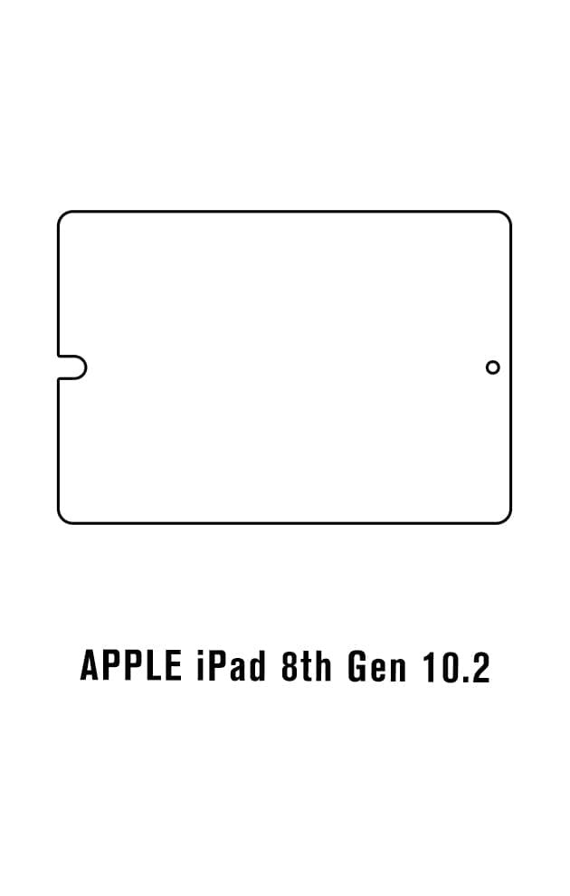 Film hydrogel Apple iPad 8th Gen 10.2 2020 - Film écran anti-casse Hydrogel