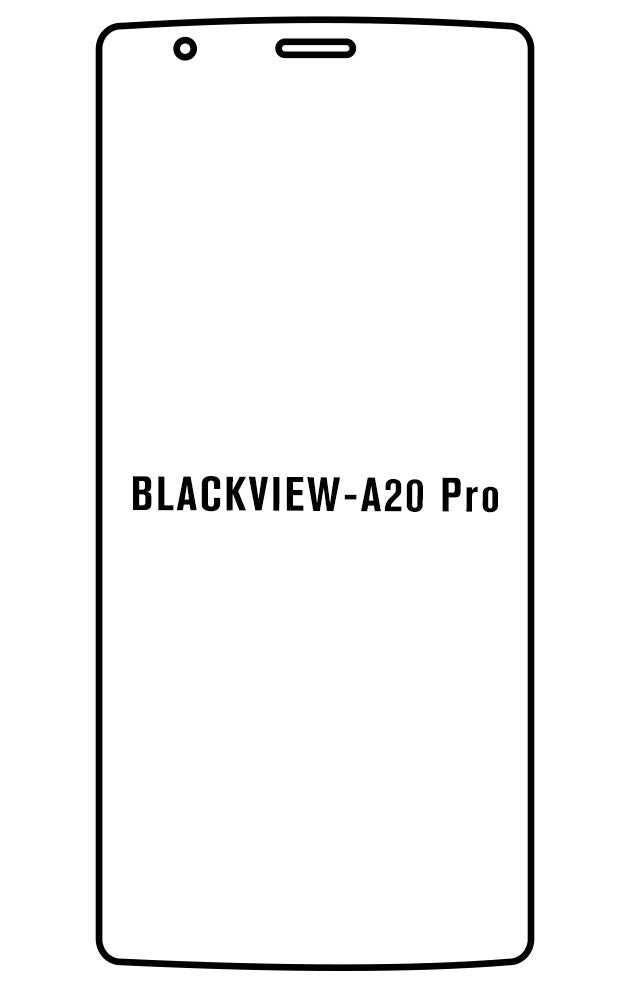 Film hydrogel Blackview A20 Pro - Film écran anti-casse Hydrogel