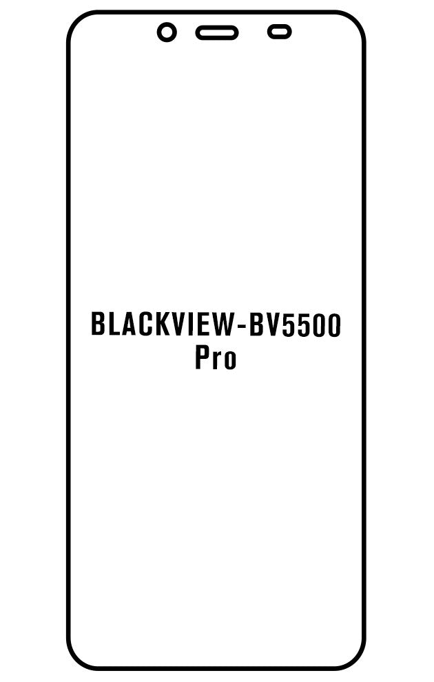 Film hydrogel Blackview BV5500 Pro - Film écran anti-casse Hydrogel