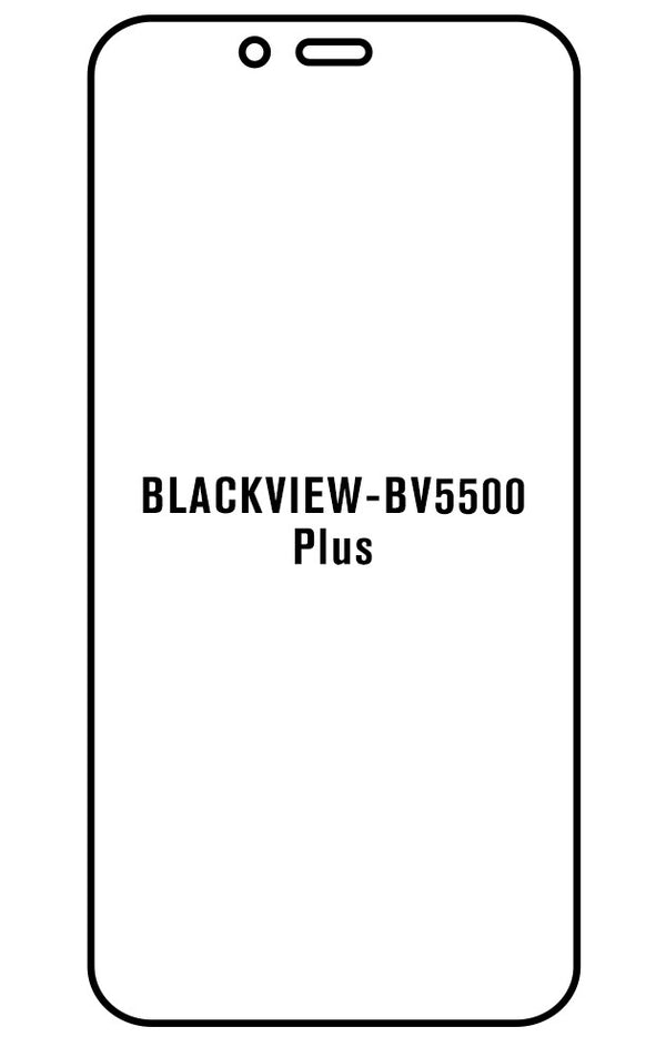 Film hydrogel Blackview BV5500 Plus - Film écran anti-casse Hydrogel