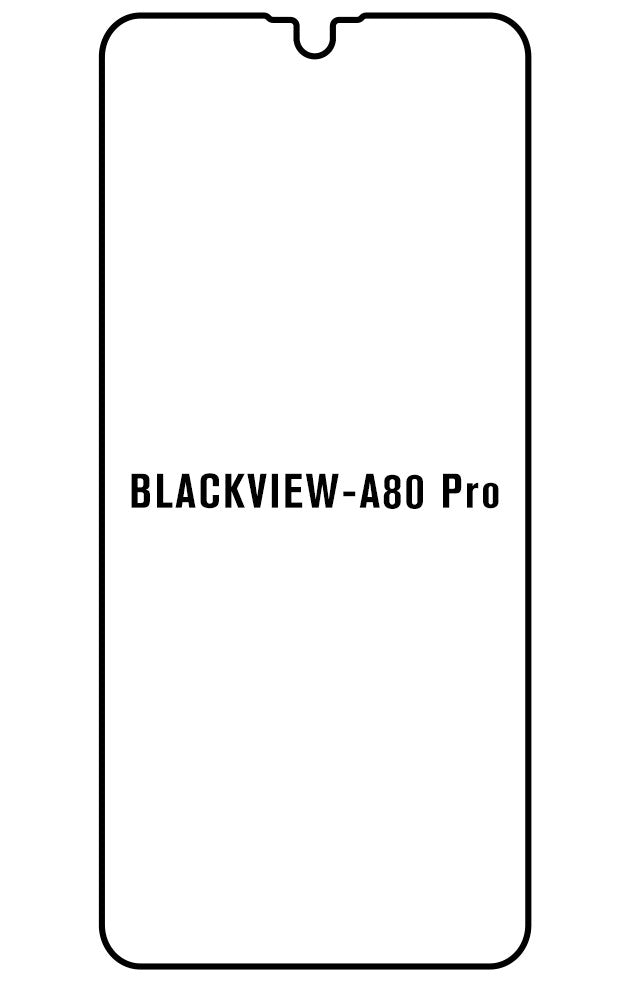 Film hydrogel Blackview A80 Pro - Film écran anti-casse Hydrogel