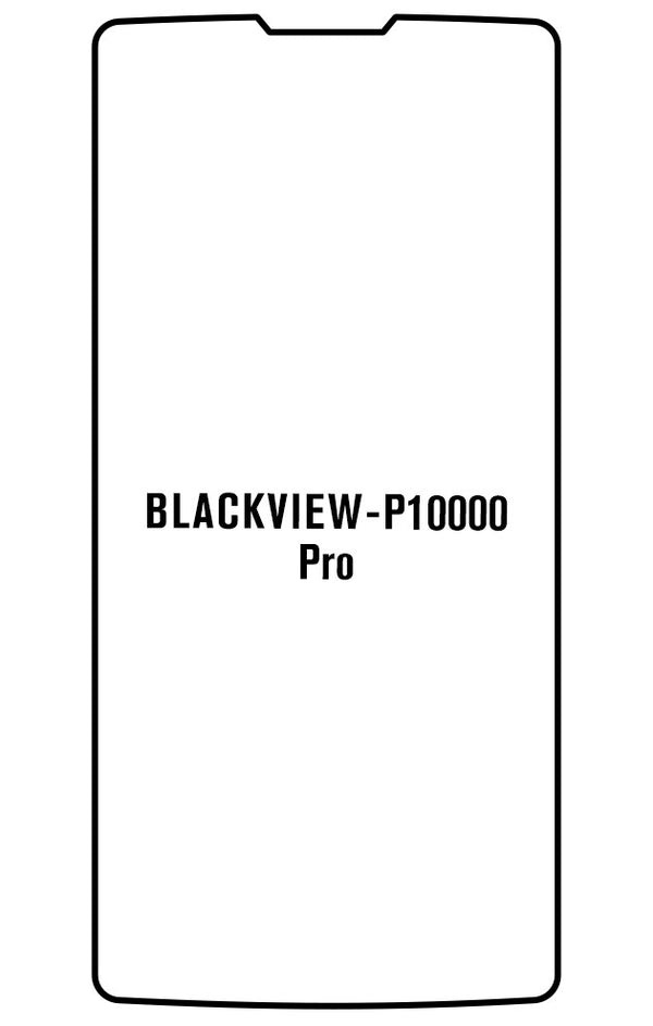 Film hydrogel Blackview P10000 Pro - Film écran anti-casse Hydrogel