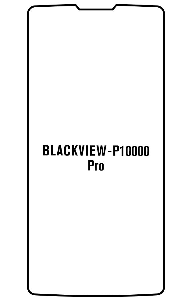 Film hydrogel Blackview P10000 Pro - Film écran anti-casse Hydrogel