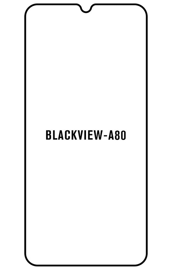 Film hydrogel Blackview A80 - Film écran anti-casse Hydrogel
