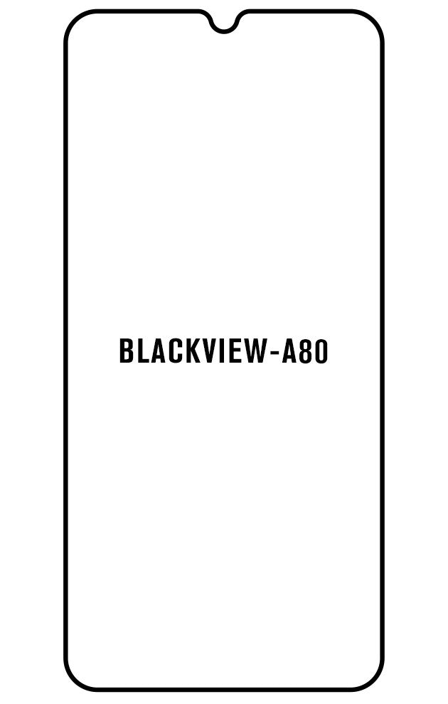 Film hydrogel Blackview A80 - Film écran anti-casse Hydrogel