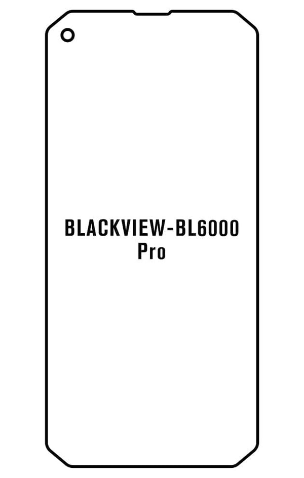 Film hydrogel Blackview BL6000 Pro 5G - Film écran anti-casse Hydrogel