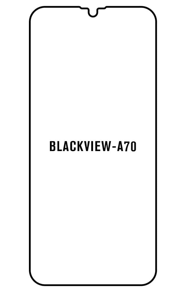 Film hydrogel Blackview A70 - Film écran anti-casse Hydrogel