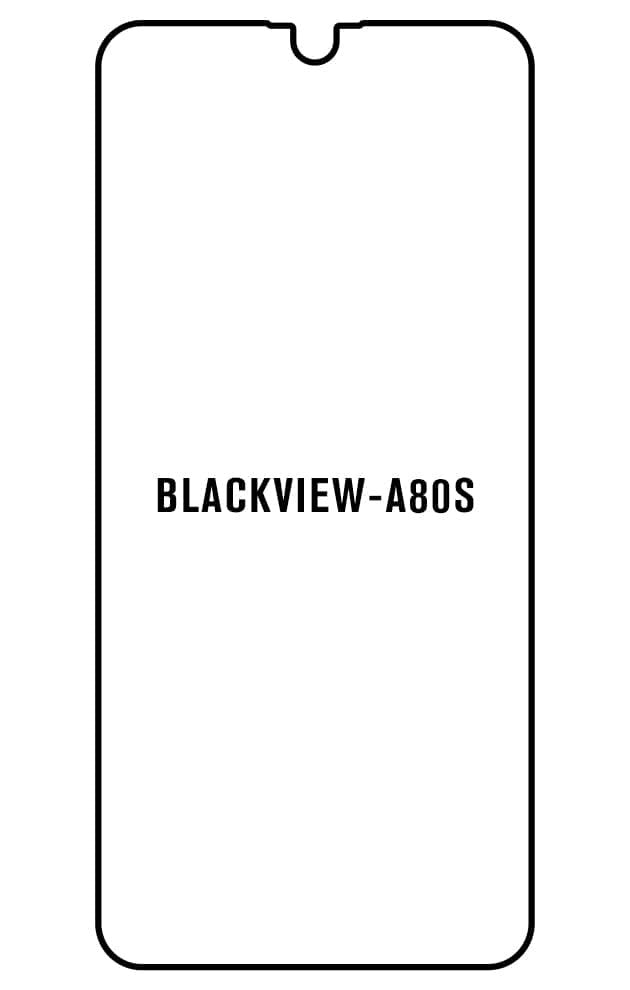 Film hydrogel Blackview A80S - Film écran anti-casse Hydrogel