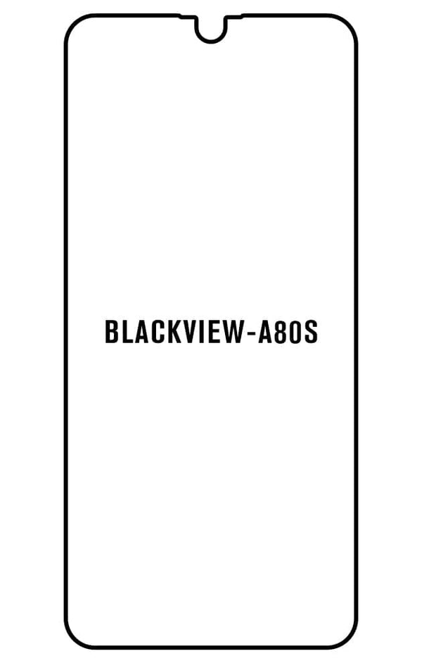 Film hydrogel Blackview A80S - Film écran anti-casse Hydrogel