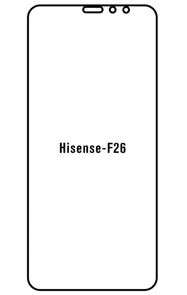 Film hydrogel Hisense F26 - Film écran anti-casse Hydrogel
