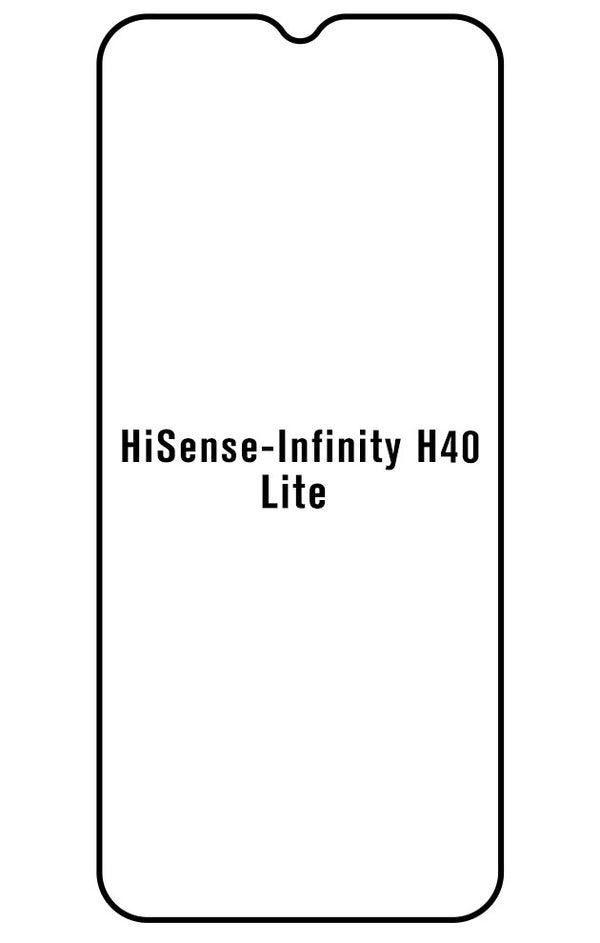 Film hydrogel Hisense Infinity H40 Lite - Film écran anti-casse Hydrogel