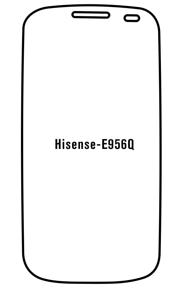 Film hydrogel Hisense E956Q - Film écran anti-casse Hydrogel