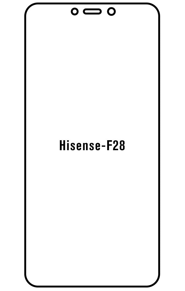 Film hydrogel Hisense F28 - Film écran anti-casse Hydrogel