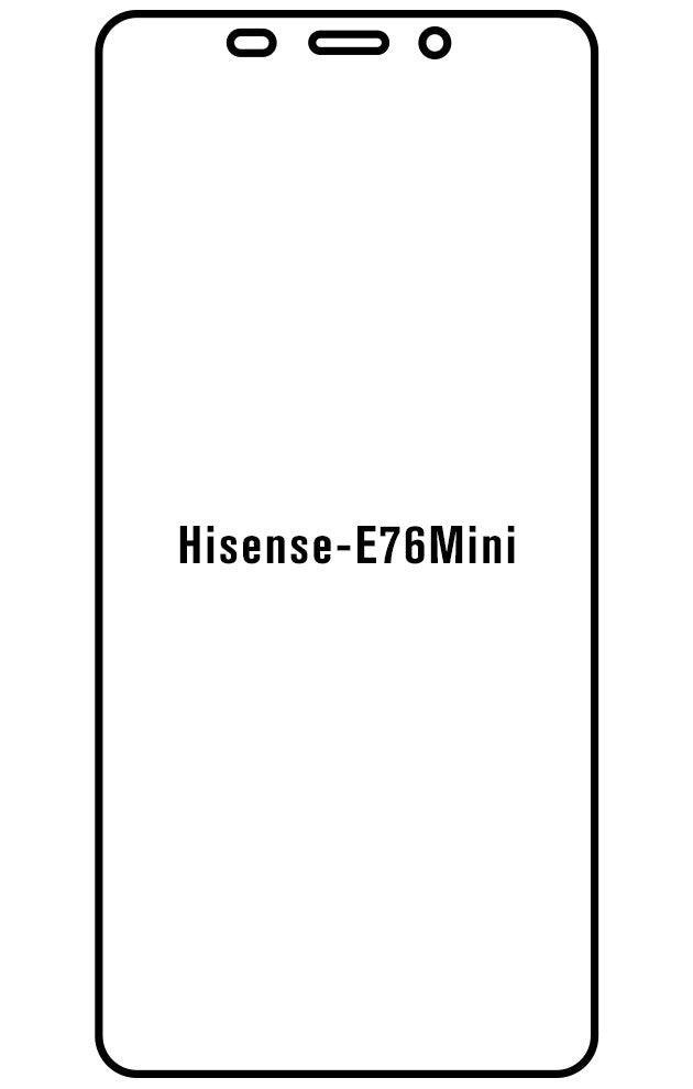 Film hydrogel Hisense E76Mini - Film écran anti-casse Hydrogel