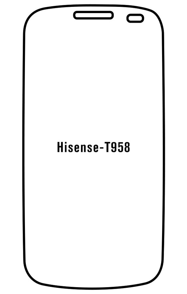 Film hydrogel Hisense T958 - Film écran anti-casse Hydrogel