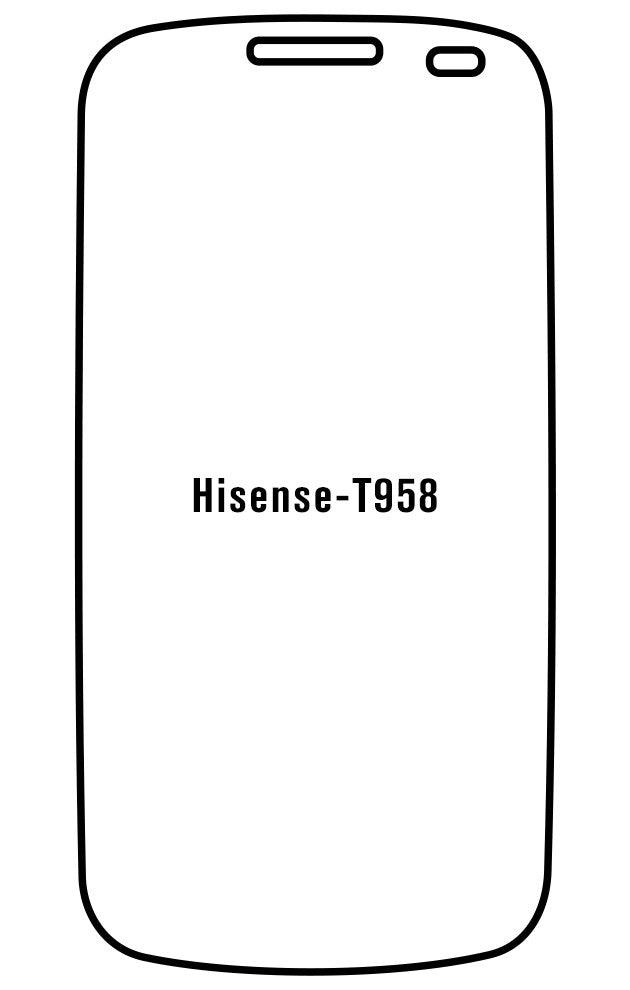 Film hydrogel Hisense T958 - Film écran anti-casse Hydrogel