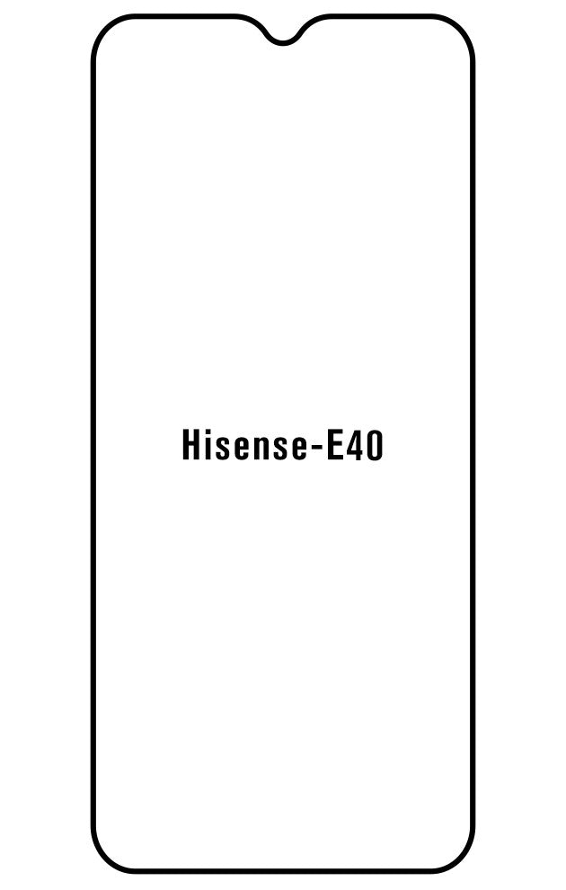 Film hydrogel Hisense E40 - Film écran anti-casse Hydrogel