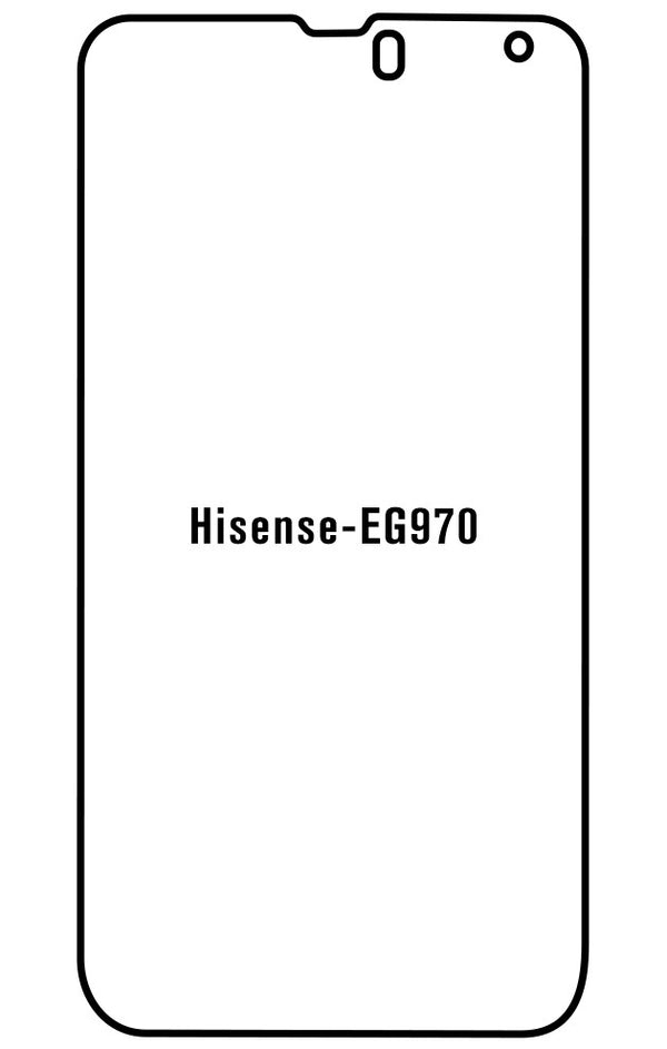 Film hydrogel Hisense EG970 - Film écran anti-casse Hydrogel