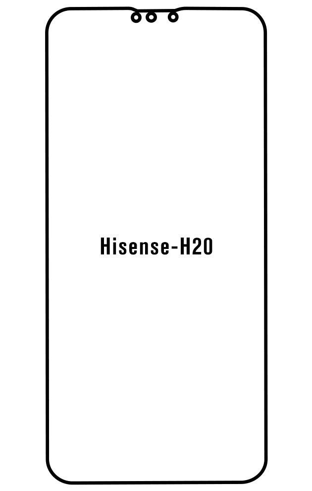Film hydrogel Hisense H20 - Film écran anti-casse Hydrogel