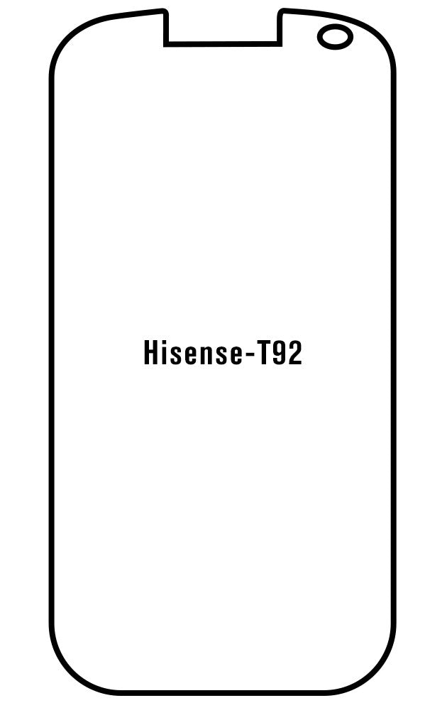 Film hydrogel Hisense T92 - Film écran anti-casse Hydrogel