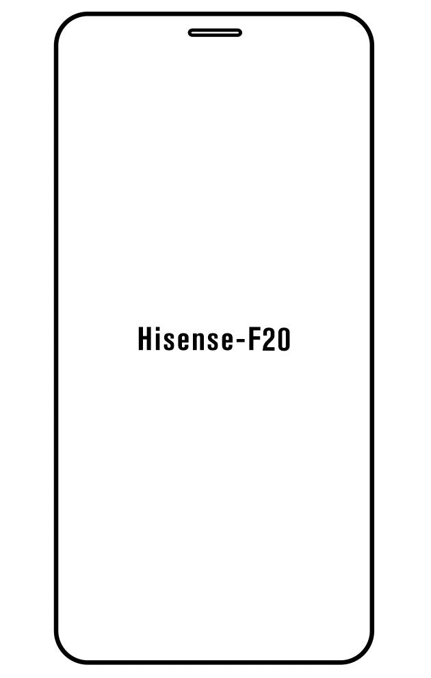 Film hydrogel Hisense F20 - Film écran anti-casse Hydrogel
